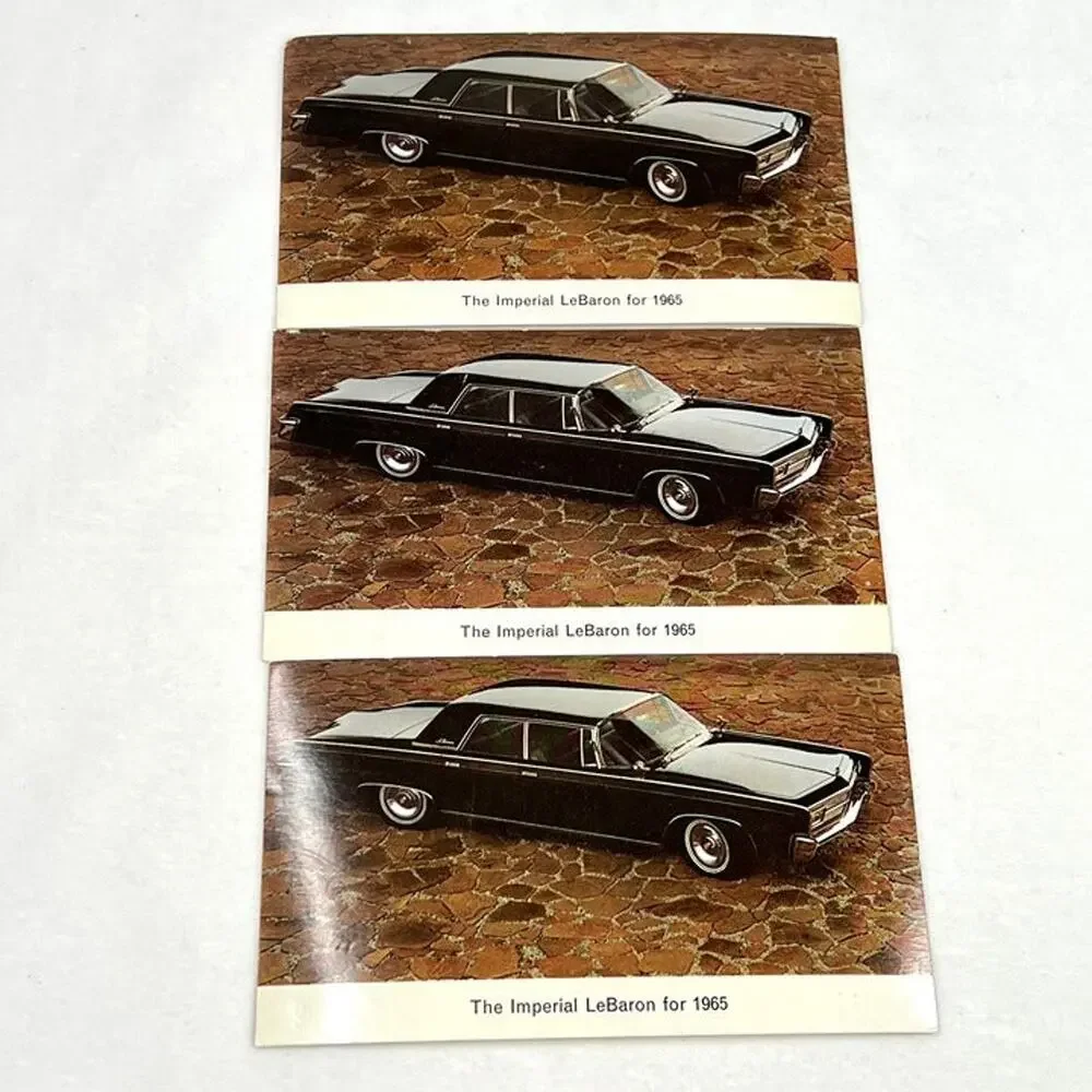 Set of Vintage Imperial LeBaron Postcards